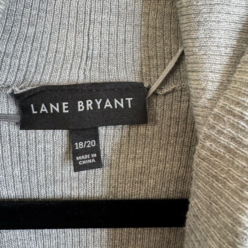 Lane Bryant Ruffle Front Cardigan 18/20 - Picture 3 of 5